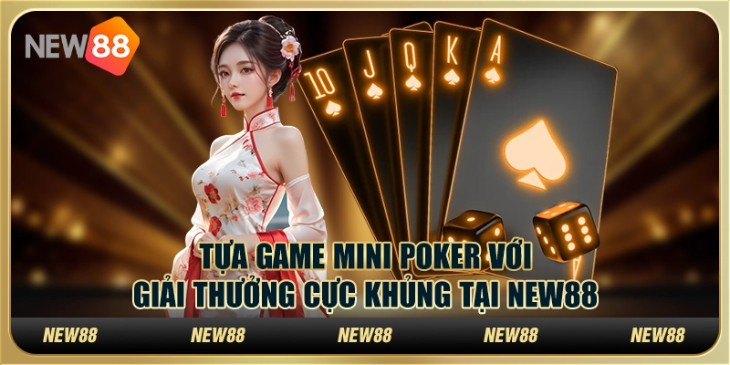 Tựa Game Mini Poker Với Giải Thưởng Cực Khủng Tại New88