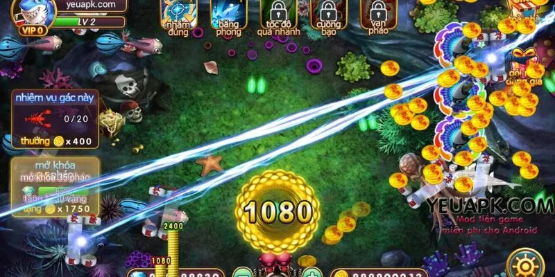 Đa dạng vũ khí tiến cao cấp trong game