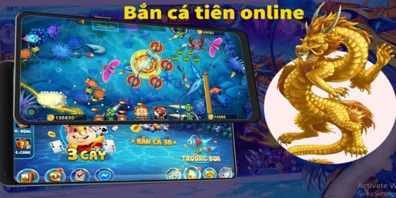 Đa dạng vũ khí bắn cá tiên hấp dẫn