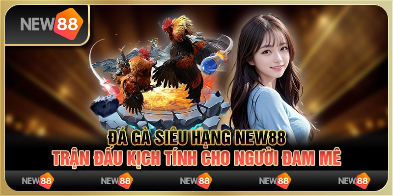 Đá Gà Siêu Hạng New88 - Trận Đấu Kịch Tính Cho Người Đam Mê