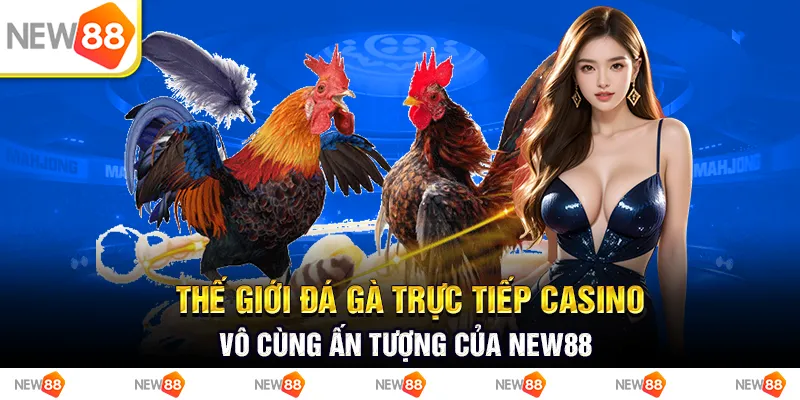 Thế Giới Đá Gà Trực Tiếp Casino Vô Cùng Ấn Tượng Của New88