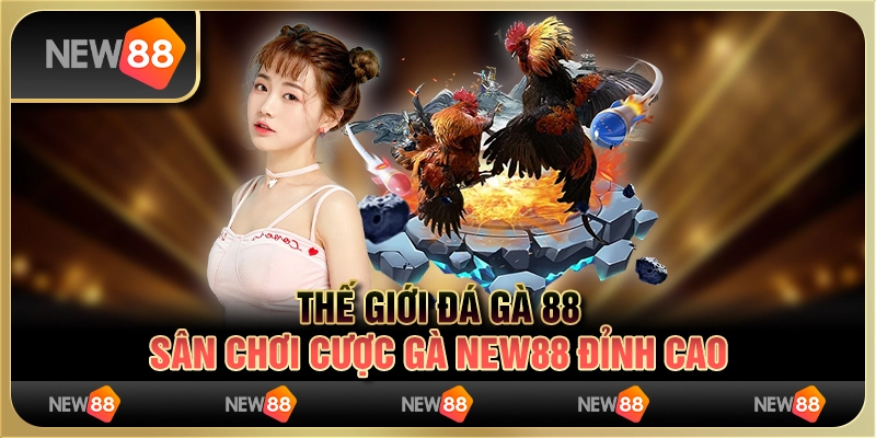 Thế Giới Đá Gà 88 - Sân Chơi Cược Gà New88 Đỉnh Cao 2024