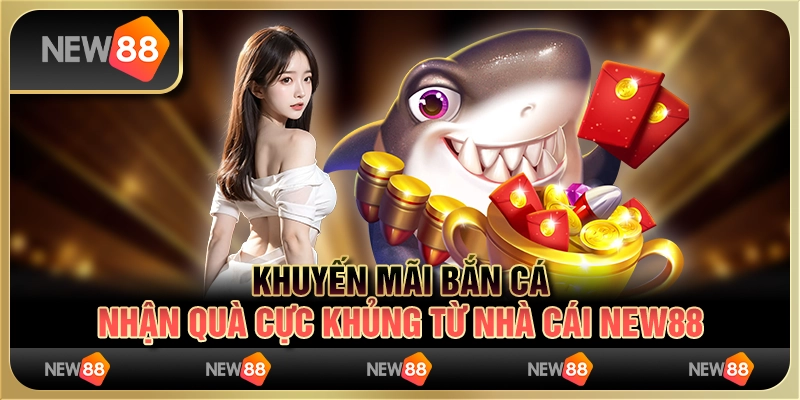 Khuyến Mãi Bắn Cá – Nhận Quà Cực Khủng Từ Nhà Cái New88 9 Khuyến Mãi Bắn Cá – Nhận Quà Cực Khủng Từ Nhà Cái New88