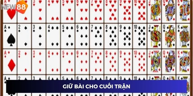 Bài Tiến Lên Solo - So Tài Kịch Tính, Thắng Lớn Tại New88 3 Giữ bài cho cuối trận