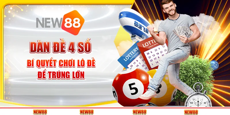 Dàn đề 4 số: Bí quyết chơi lô đề hiệu quả, trúng lớn!