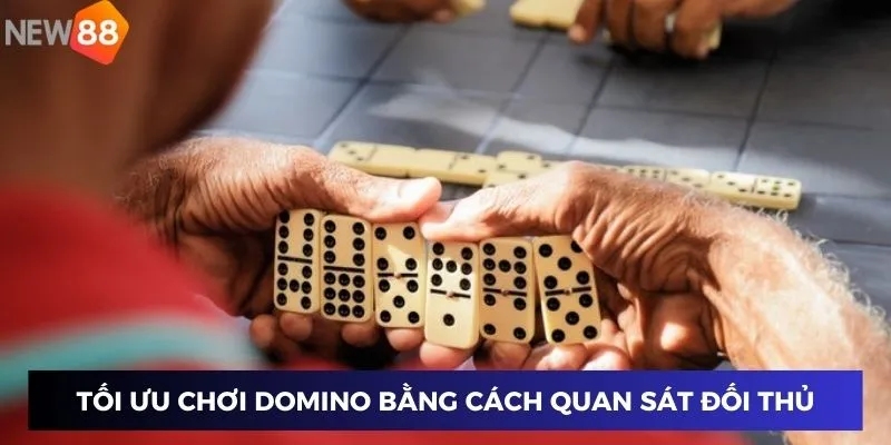 Tối ưu bí quyết chơi domino bằng cách quan sát đối thủ