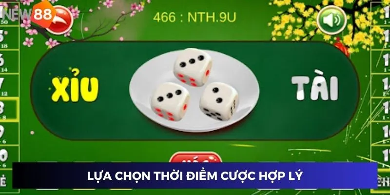 Công Thức Đánh Tài Xỉu - Chiến Lược Để Chiến Thắng Trong Mọi Ván 3 Lựa chọn thời điểm cược hợp lý
