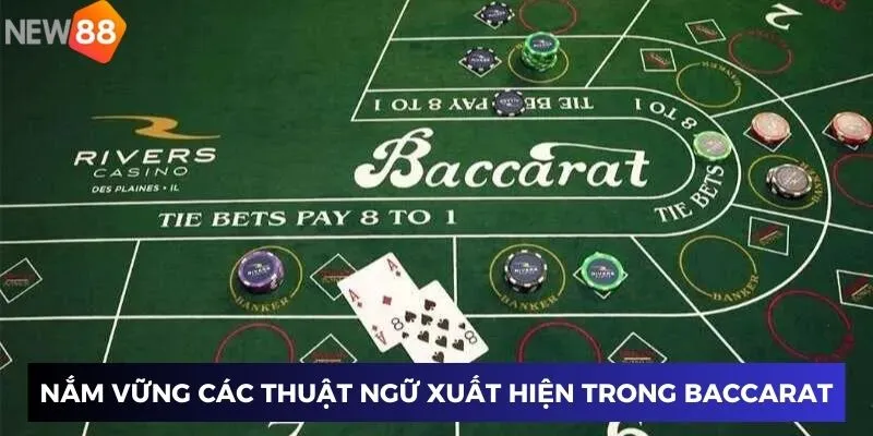 Nắm vững các thuật ngữ xuất hiện trong baccarat