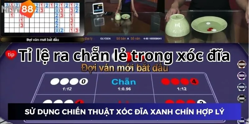 Sử dụng chiến thuật xóc đĩa xanh chín hợp lý