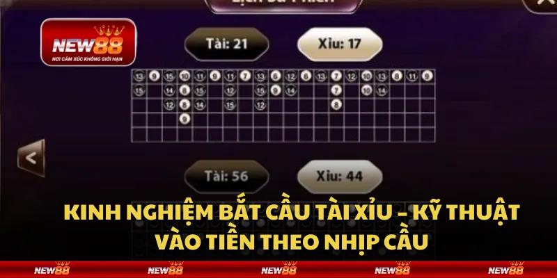 Kinh nghiệm bắt cầu Tài Xỉu – Kỹ thuật vào tiền theo nhịp cầu 10 Kinh nghiệm bắt cầu Tài Xỉu – Kỹ thuật vào tiền theo nhịp cầu