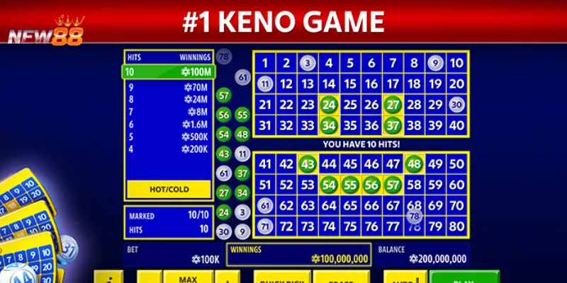 Tìm hiểu về Keno và phương pháp chơi cơ bản