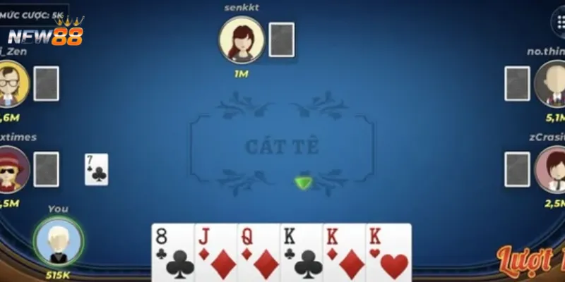 Cách xếp bài và xây dựng thế mạnh trong bài Cát Tê