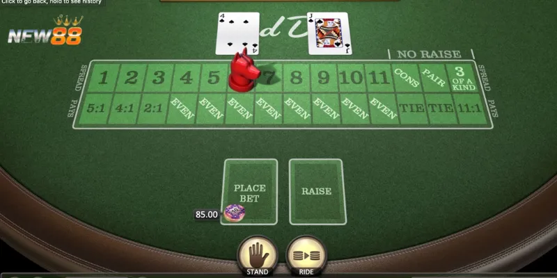 Tìm hiểu xác suất thắng và thua trong Red Dog Poker